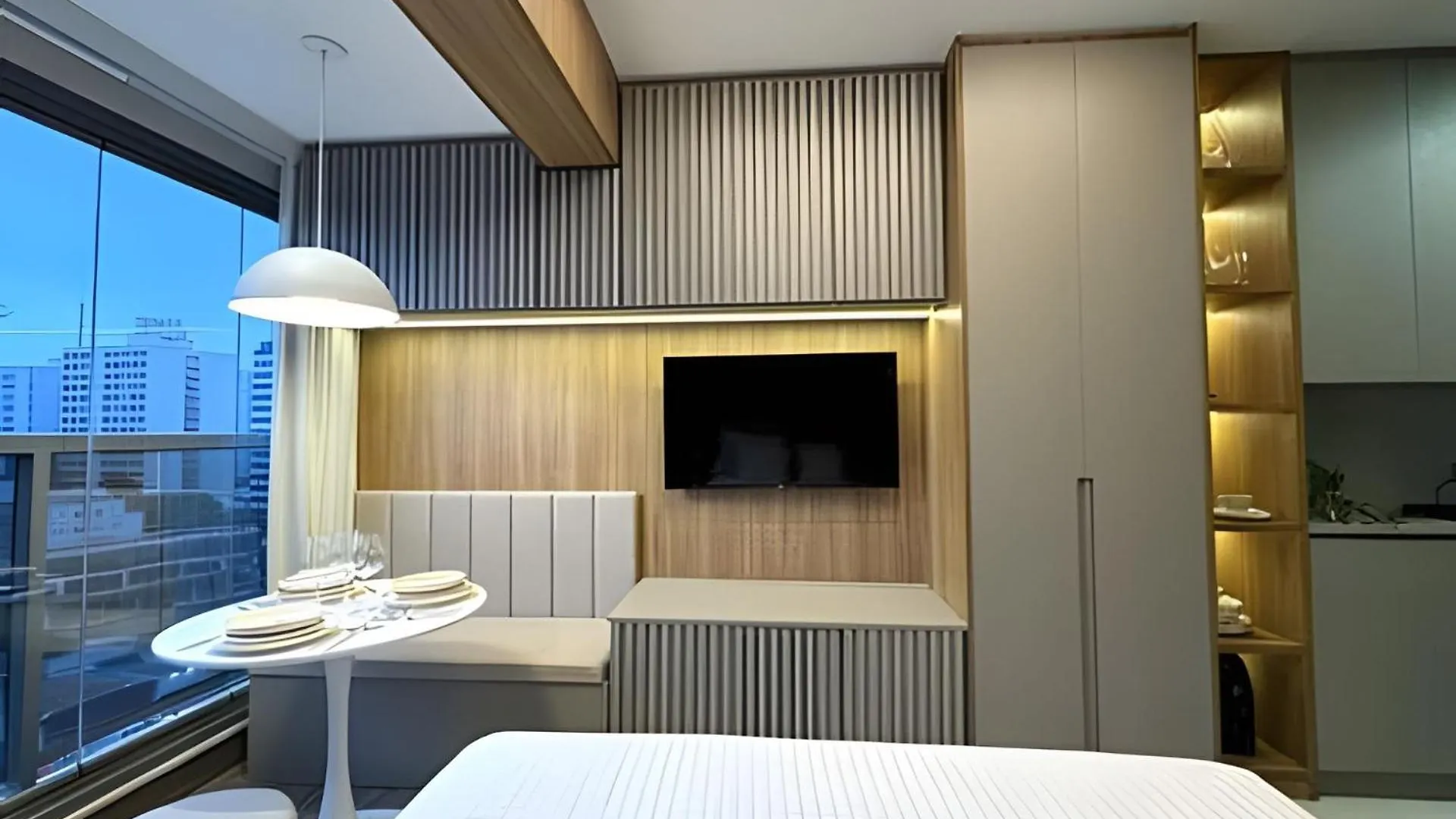 Studio Luxo 5 Passos Do Metro V Madalena C/Piscina Сан-Пауло